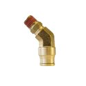 TECTRAN FITTING ELBOW MALE 45°SWL 1/2T 3/8P