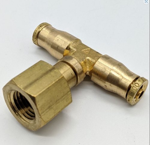 HALDEX MIDLAND FITTING BRANCH TEE FEMALE SWL 1/4T 1/4F