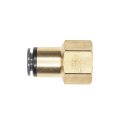 TECTRAN FITTING CONNECTOR FEMALE 3/8T 1/4P DOT PUSH COMP