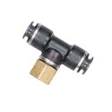 ALKON CORP / ISI FLUID POWER FITTING BRANCH TEE MALE SWL 1/4T 1/8P DOT PUSH