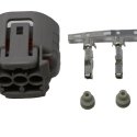 KUBOTA ENGINE CO. 3 PIN ALTERNATOR PLUG CONNECTOR