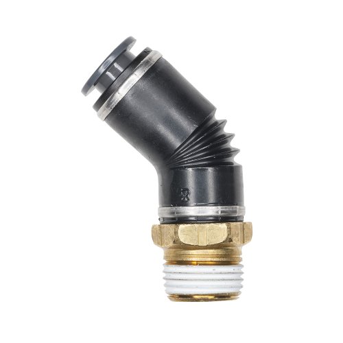 HALDEX MIDLAND FITTING ELBOW MALE 45° SWL 1/2T 3/8P DOT PUSH