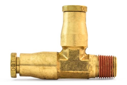 WEATHERHEAD FITTING RUN TEE MALE 1/4T 1/4P