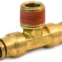 HALDEX MIDLAND FITTING BRANCH TEE MALE 3/8T 3/8P