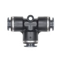 HALDEX MIDLAND FITTING UNION TEE 1/2T 1/2P 3/8P DOT PUSH COMP