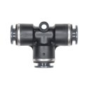 TECTRAN FITTING UNION TEE 1/2T 1/2P 3/8P DOT PUSH COMP