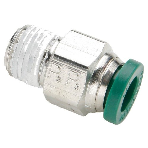 MIDLAND FITTING CONNECTOR MALE 1/8T 1/4P PUSH COMP