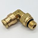 ALKON CORP / ISI FLUID POWER FITTING ELBOW MALE 90° SWL 3/8T M12THRD