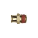MIDLAND FITTING CONNECTOR MALE 1/2T 3/8P