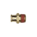 TECTRAN FITTING CONNECTOR MALE 1/2T 3/8P