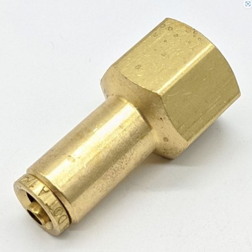 ALKON FITTING CONNECTOR FEMALE 1/4T 1/4F