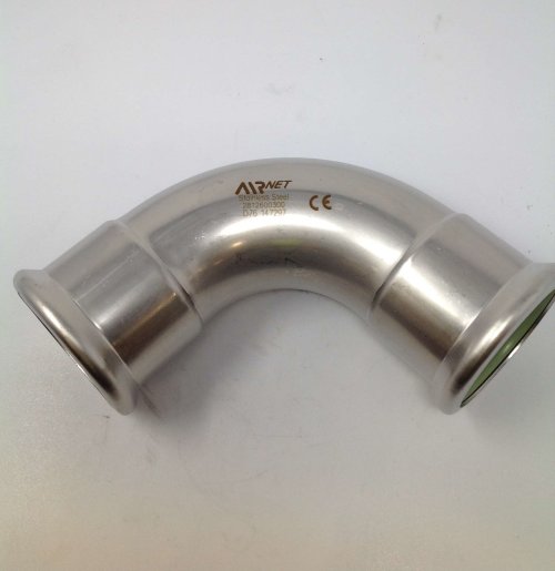 AIRnet ELBOW 90 DEG 316L D76