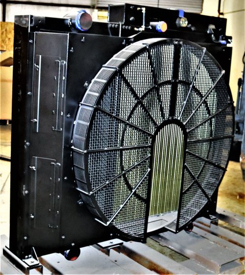 MORBARK RADIATOR ASSEMBLY - C18  765HP ENGINE TIER 4 DOMESTIC