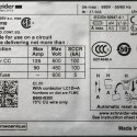 SCHNEIDER ELECTRIC RELAY OVERLOAD