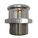 AIRnet - C. Aria C.  S.R.L NIPPLE 316L D42X1 1/4 NPT M