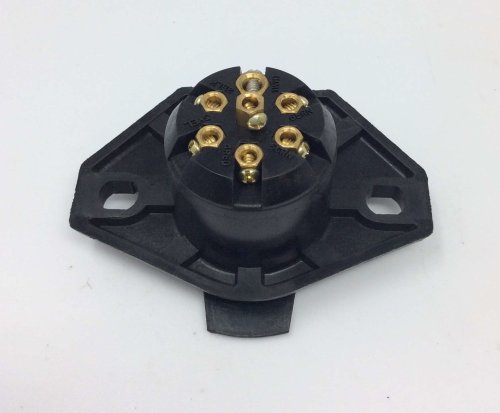 POLLAK 7-WAY CONNECTOR SOCKET