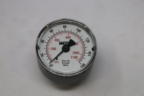 WEISS INSTRUMENTS GAUGE 2 OD 0-160 PSI