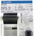 DOEPKE 40A 2-POLE BREAKER RCCB