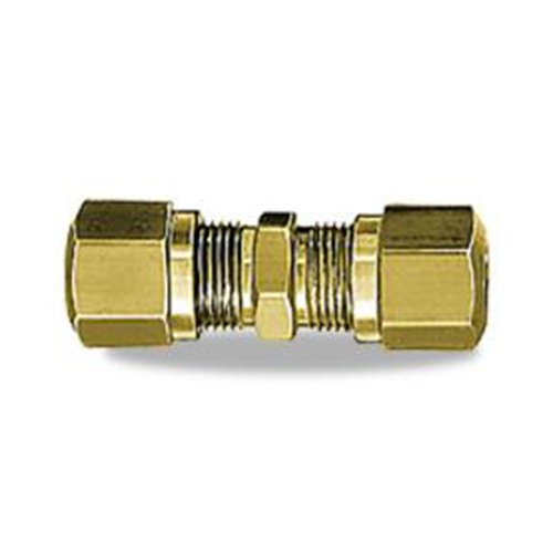 MACK NYLON AIR BRAKE TUBE FITTING FULL UNION BRASS 3/4\"