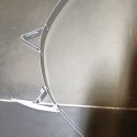 FREIGHTLINER TRUCK FUEL TANK STRAP LH W/STEP HARD