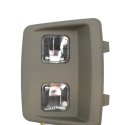NAVISTAR CENTER TRIM BEZEL W/MAP LIGHTS