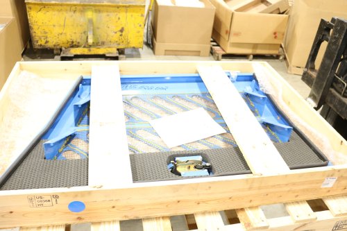 TEREX FUCHS CLEANING FLAP