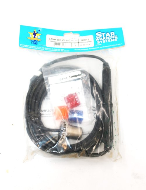 STAR WARNING SYSTEMS LDH LIGHT 10 FOOT CABLE CLEAR