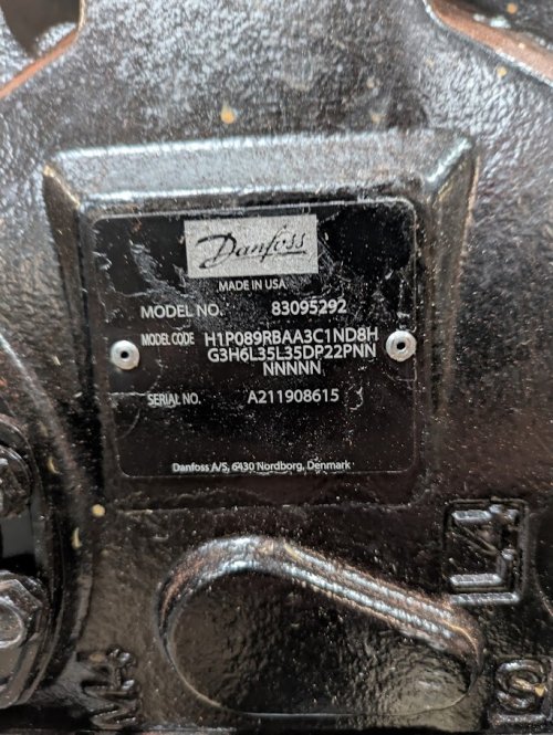 WAUSAU PUMP HYDSTC 89C R FRONT