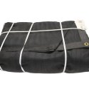 US TARP 7'6\"X 48' BLACK MESH TARP