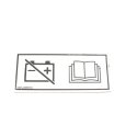 JLG DECAL - BATTERY DISCONNECT