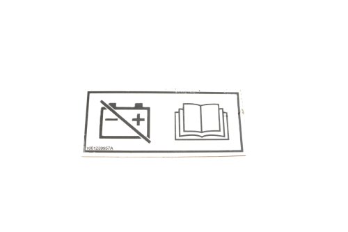 JLG DECAL - BATTERY DISCONNECT