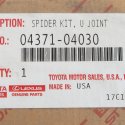 TOYOTA SPIDER KIT U JOINT