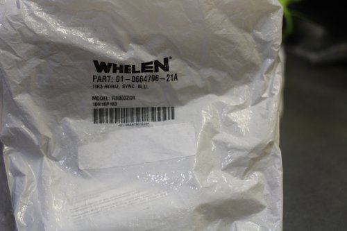 WHELEN TIR3 HORIZ. SYNC. BLU.