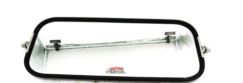 VELVAC 7\"X16\" V-BACK MIRROR HEAD S.S.