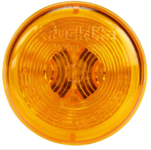 TRUCK-LITE MODEL 30 MARKER CLEARANCE LIGHT INCAN YELLOW 12V