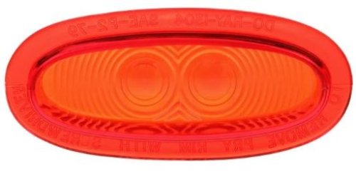 TRUCK-LITE OVAL REPLACEMENT LENS FOR BETTS LIGHTS, DO-RAY