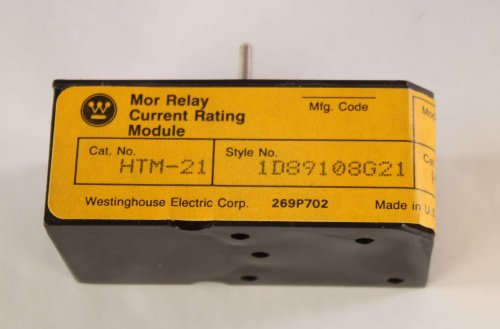 WESTINGHOUSE ELECTRIC MOR RELAY CURRENT RATING MODULE