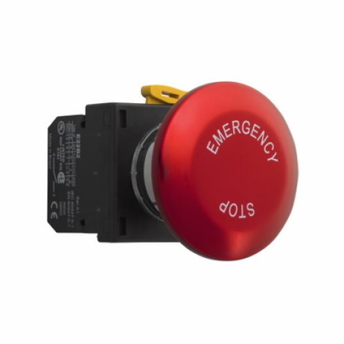 CUTLER HAMMER E-STOP  PUSH-PULL BUTTON  RED