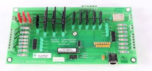 QUINCY AIR COMPRESSOR CONTROL RELAY BOARD ASSEMBLY