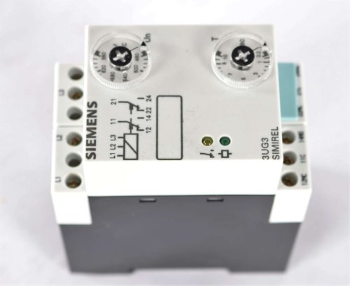 SIEMENS MONITORING RELAY - 3-PHASE LINE VOLTAGE