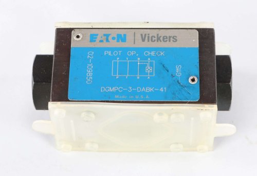 VICKERS HYDRAULIC VALVE - PILOT OPERATED CHECK