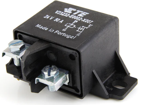 TE CONNECTIVITY/TYCO ELECTRIC - POTTER & BRUMFIELD POWER RELAY 50A 24VDC PRECONTACT SPST