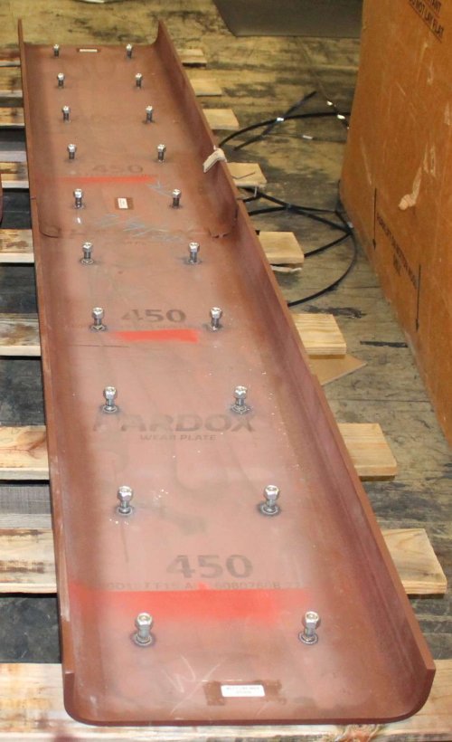 MVE MOHICAN VALLEY EQUIPMENT 10' SCREED PLATE FOR A STR 20' SCREED