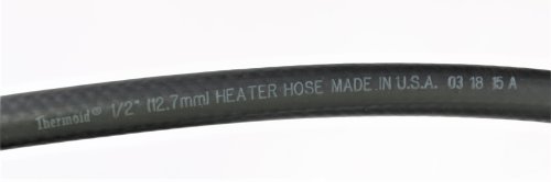 NAPA PARTS STRAIGHT HEATER HOSE 1/2in  - PER FOOT