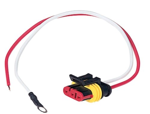 PETERSON MANUFACTURING LED 2-WIRE PLUG 8in LEADS