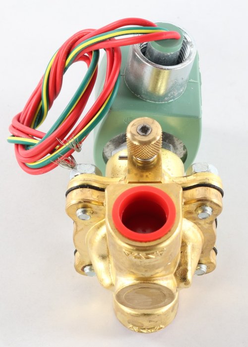EMERSON - ASCO / JOUCOMATIC / REDHAT SOLENOID VALVE 2-WAY 1/2in NPT 120V COIL