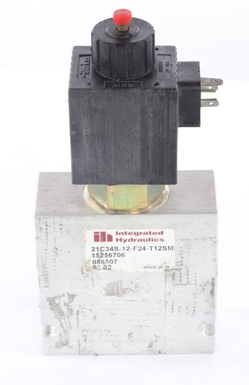 INTEGRATED HYDRAULICS HYDRAULIC DIRECTIONAL CONTROL VALVE 24VDC