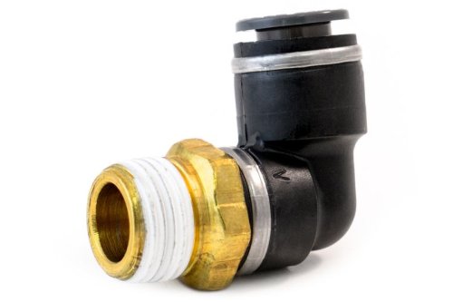 ALKON CORP / ISI FLUID POWER FITTING ELBOW MALE 90° SWL 1/2T 1/4P