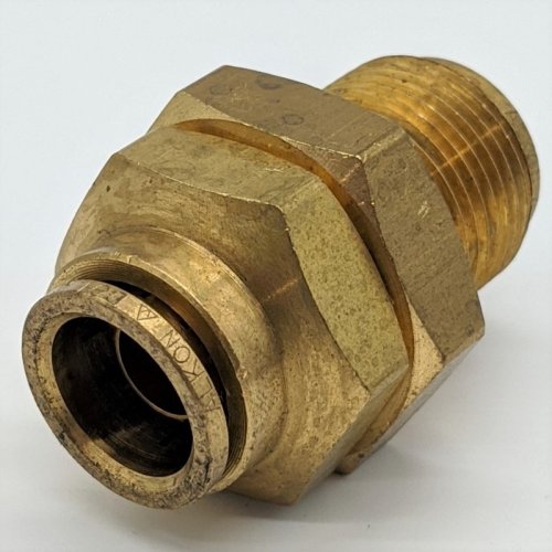 ALKON CORP / ISI FLUID POWER FITTING CONNECTOR MALE 12MT M16THRD