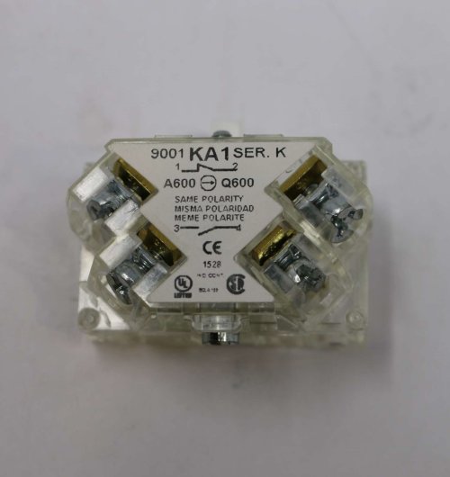 SQUARE D CONTACT BLOCK 30MM N/O & N/C SWITCH